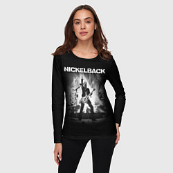 Лонгслив женский Nickelback Rock, цвет: 3D-принт — фото 2
