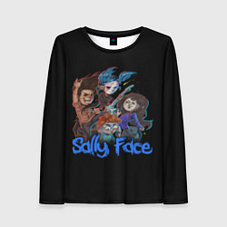 Лонгслив женский Sally Face: Rock Band, цвет: 3D-принт