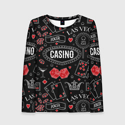 Женский лонгслив Casino