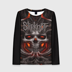 Лонгслив женский Slipknot: Hell Skull, цвет: 3D-принт