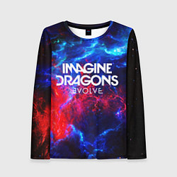 Женский лонгслив IMAGINE DRAGONS