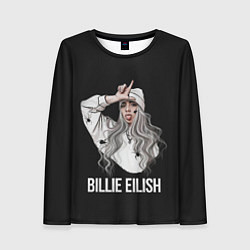 Лонгслив женский BILLIE EILISH, цвет: 3D-принт