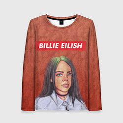 Лонгслив женский Billie Eilish, цвет: 3D-принт