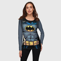 Лонгслив женский Batman костюм, цвет: 3D-принт — фото 2
