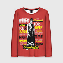 Лонгслив женский Doctor Who, цвет: 3D-принт