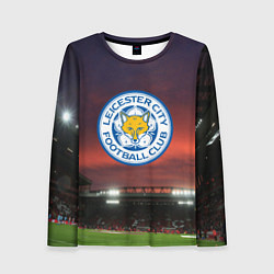 Лонгслив женский FC Leicester City, цвет: 3D-принт