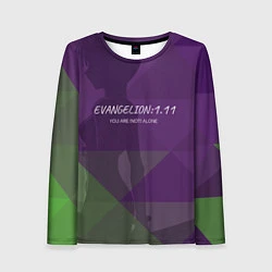 Женский лонгслив Evangelion: 111