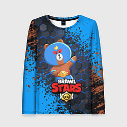 Лонгслив женский BRAWL STARS EL BROWN, цвет: 3D-принт