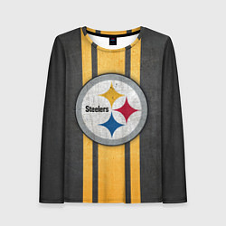 Лонгслив женский Pittsburgh Steelers, цвет: 3D-принт