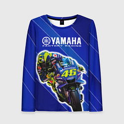 Лонгслив женский Valentino Rossi, цвет: 3D-принт