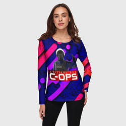 Лонгслив женский C-OPS, цвет: 3D-принт — фото 2