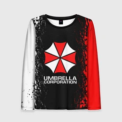 Лонгслив женский UMBRELLA CORP, цвет: 3D-принт