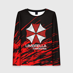 Лонгслив женский UMBRELLA CORP, цвет: 3D-принт
