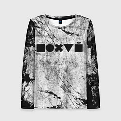 Лонгслив женский Безразличие, цвет: 3D-принт