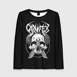 Лонгслив женский Carnifex, цвет: 3D-принт