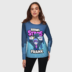 Лонгслив женский BRAWL STARS FRANK, цвет: 3D-принт — фото 2