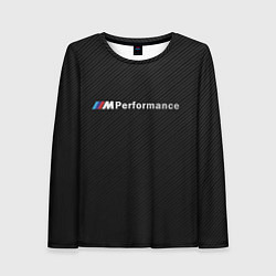 Лонгслив женский BMW M PERFORMANCE, цвет: 3D-принт