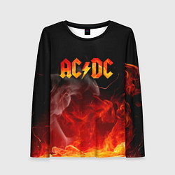 Женский лонгслив ACDC