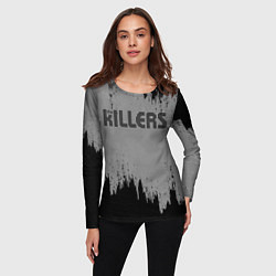 Лонгслив женский The Killers Logo, цвет: 3D-принт — фото 2
