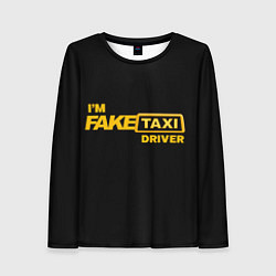 Женский лонгслив Fake Taxi