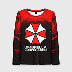 Лонгслив женский UMBRELLA CORP, цвет: 3D-принт