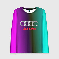 Лонгслив женский Audi, цвет: 3D-принт