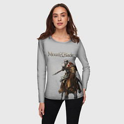 Лонгслив женский Mount and Blade, цвет: 3D-принт — фото 2