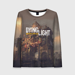 Лонгслив женский DYING LIGHT спина Z, цвет: 3D-принт