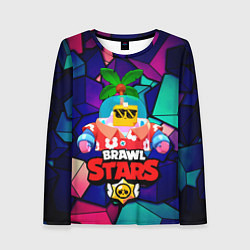 Лонгслив женский BRAWL STARS NEW SPROUT 12, цвет: 3D-принт