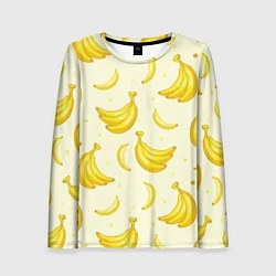 Женский лонгслив Банана