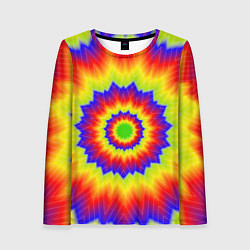 Женский лонгслив Tie-Dye