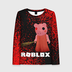 Женский лонгслив Roblox Piggy