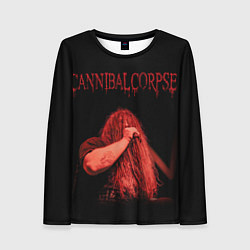 Лонгслив женский Cannibal Corpse 6, цвет: 3D-принт