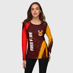 Лонгслив женский FREE FIRE ФРИ ФАЕР, цвет: 3D-принт — фото 2