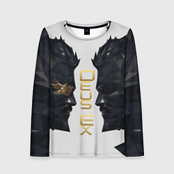 Лонгслив женский Deus Ex, цвет: 3D-принт