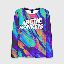 Лонгслив женский ARCTIC MONKEYS, цвет: 3D-принт