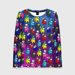 Лонгслив женский AMONG US, цвет: 3D-принт