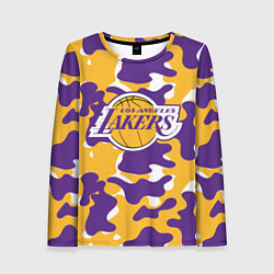 Женский лонгслив LA LAKERS ЛЕЙКЕРС