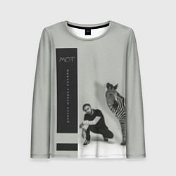 Лонгслив женский МОТ, цвет: 3D-принт