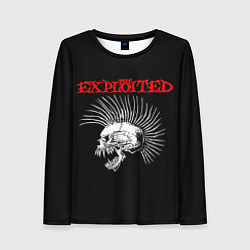 Лонгслив женский The Exploited, цвет: 3D-принт