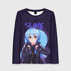 Лонгслив женский Slime, цвет: 3D-принт