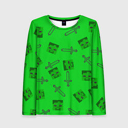 Женский лонгслив Minecraft