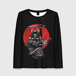 Лонгслив женский Samurai, цвет: 3D-принт