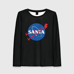 Лонгслив женский Santa Nasa, цвет: 3D-принт