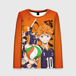 Женский лонгслив ВОЛЕЙБОЛ!! HAIKYUU!!