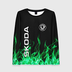 Лонгслив женский SKODA, цвет: 3D-принт