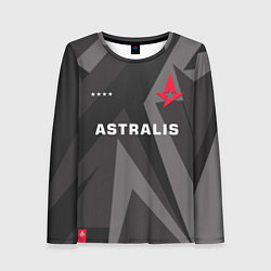 Лонгслив женский Astralis Jersey Pro 202122, цвет: 3D-принт