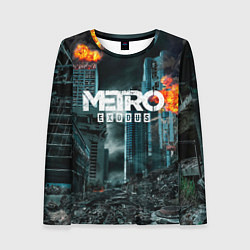 Лонгслив женский Metro Exodus, цвет: 3D-принт