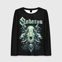 Лонгслив женский Sabaton, цвет: 3D-принт
