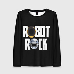 Женский лонгслив Robot Rock